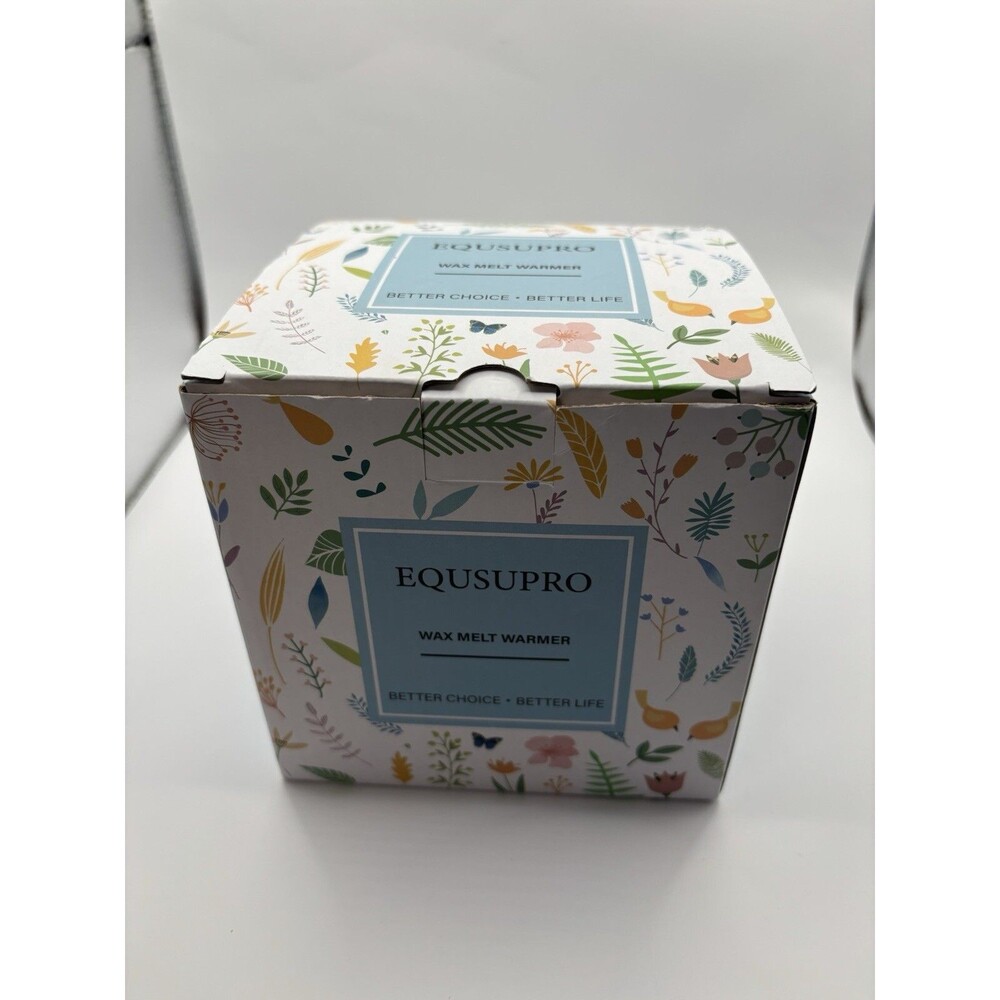 Equsupro Wax Melt Warmer for Scented Wax Melts 3-In-1 Electric Ceramic Candle